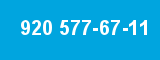920 577-67-11